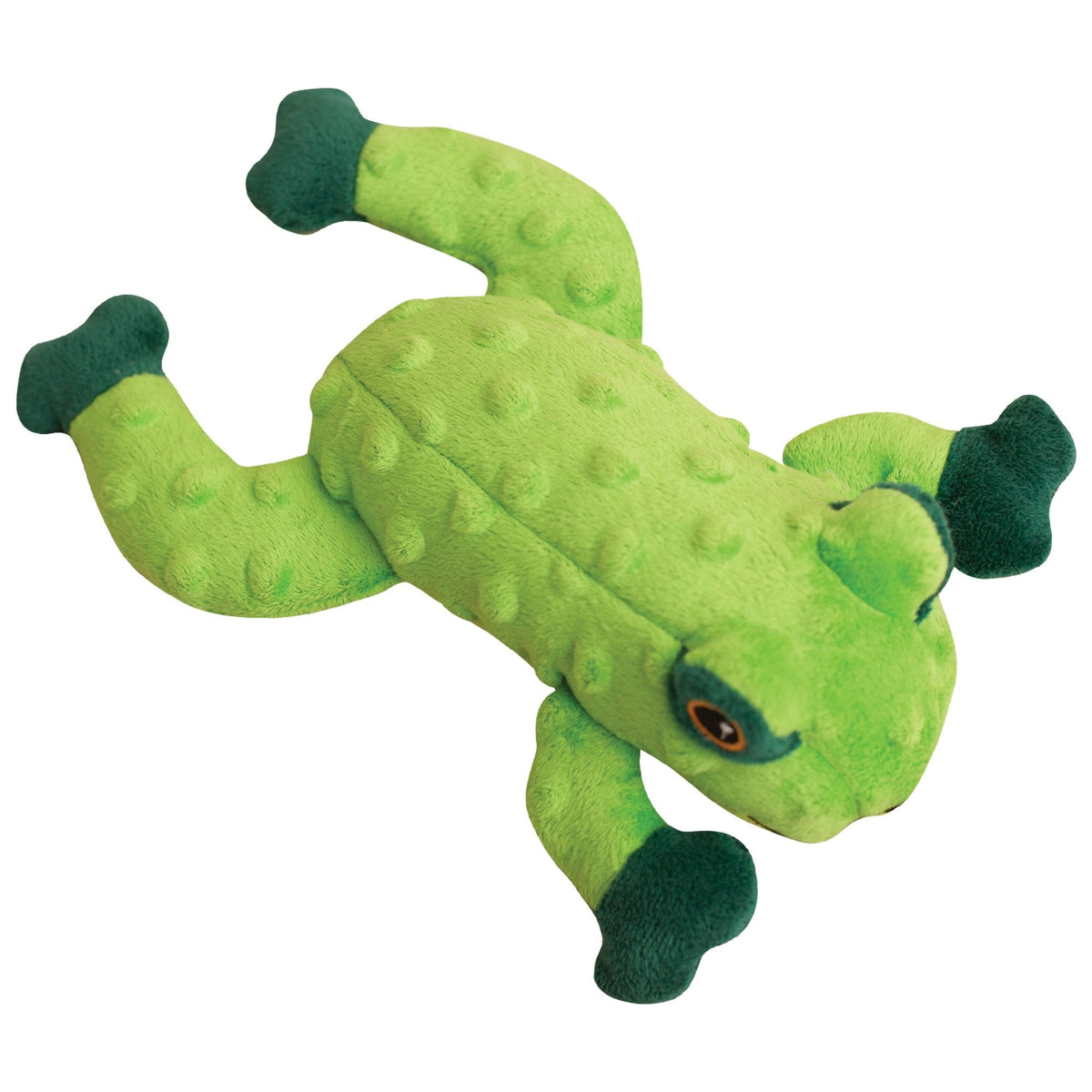 Lilly the Frog Plush Dog Toy