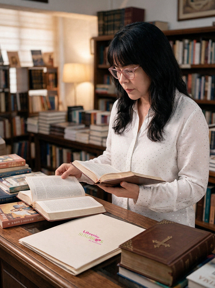 Doctora Marylis Lopez en Libreria Susurros de Bendicion