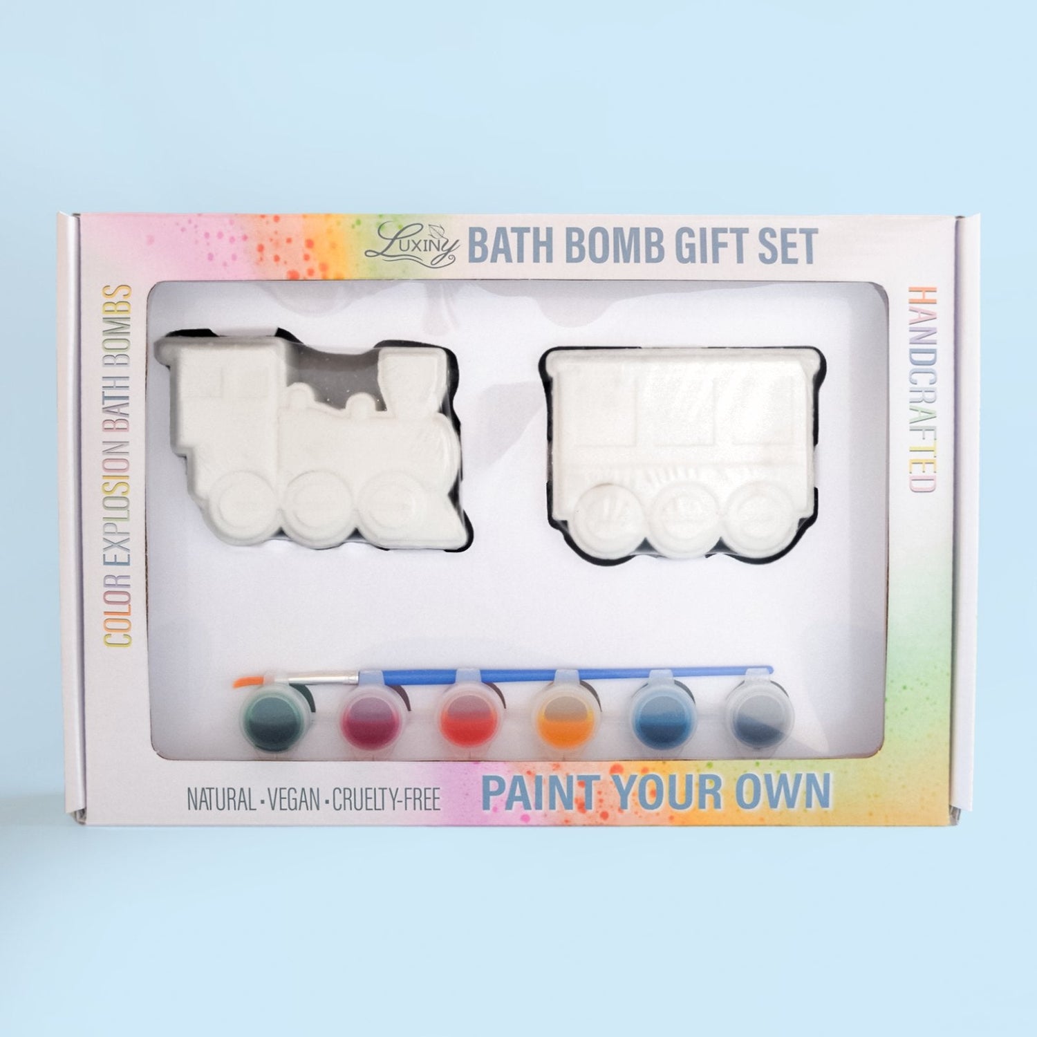 Bomba de baño | Crea tus propias bombas de baño | Tren | Furgón de cola