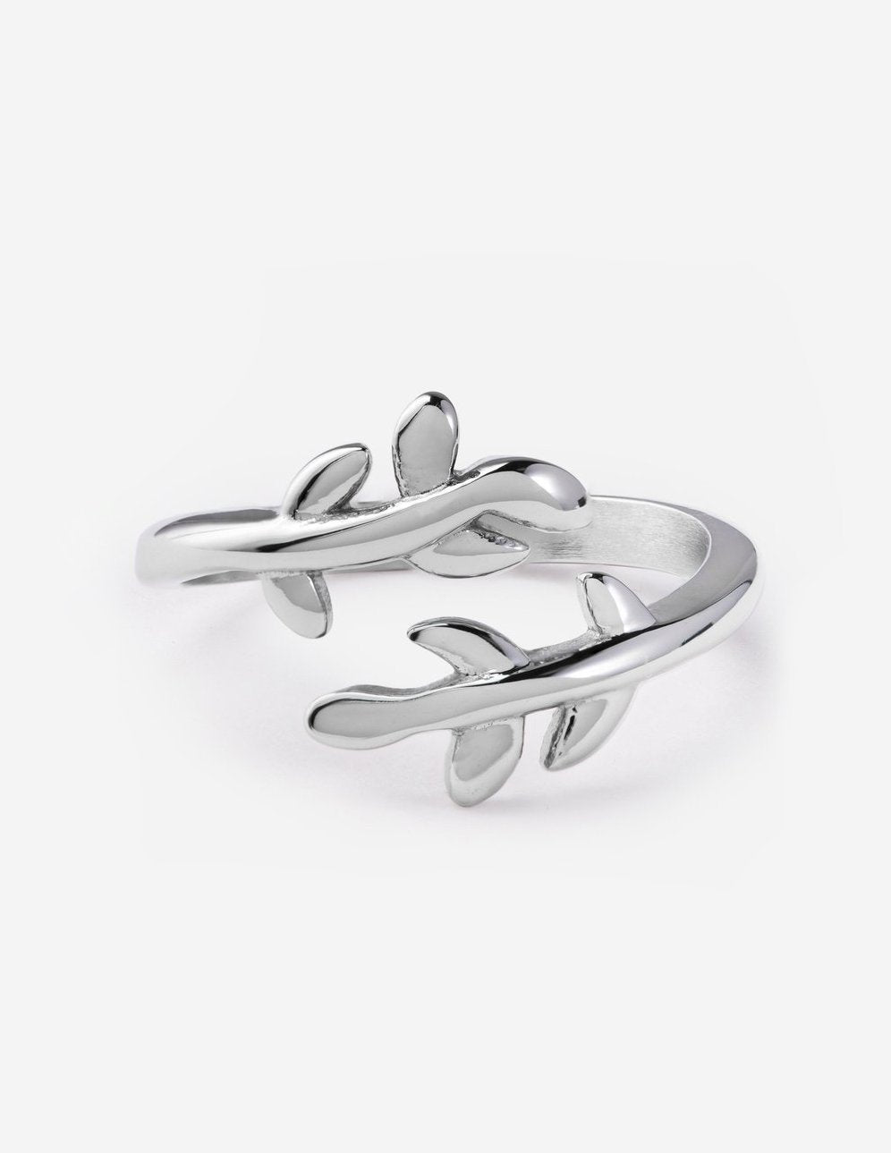 Anillo de rama de olivo