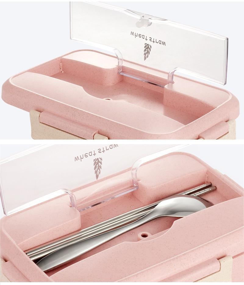 Caja Bento con Vajilla