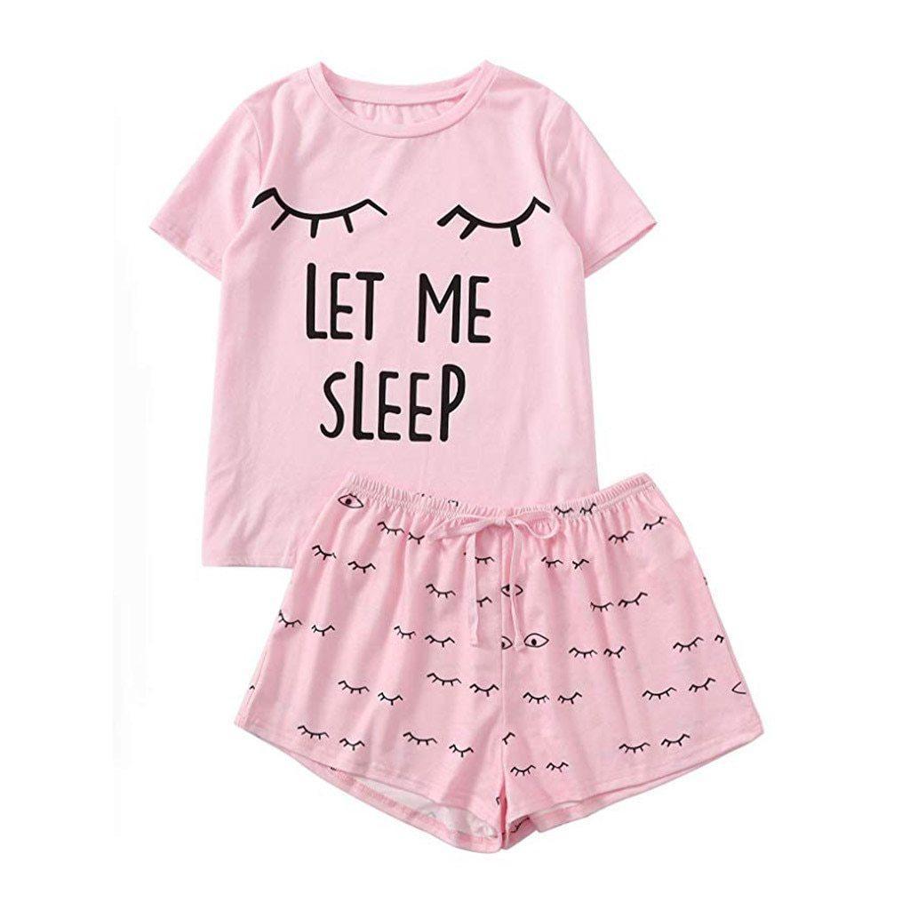Pajamas Set Let Me Sleep