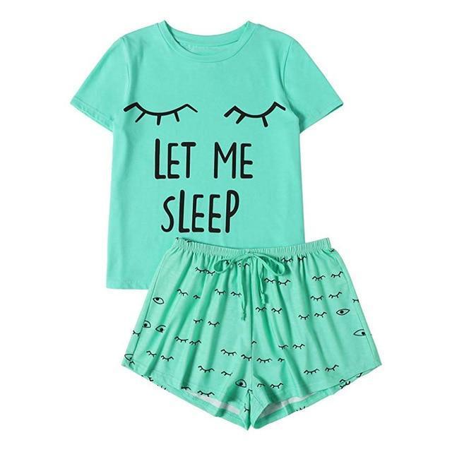Pajamas Set Let Me Sleep