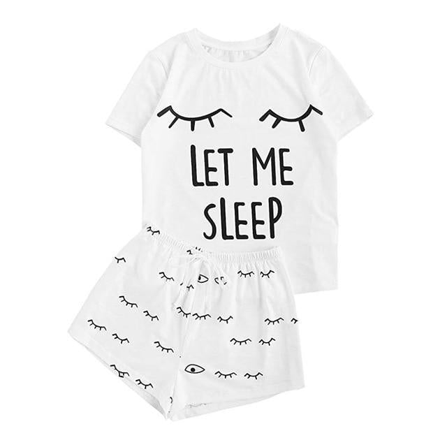 Pajamas Set Let Me Sleep