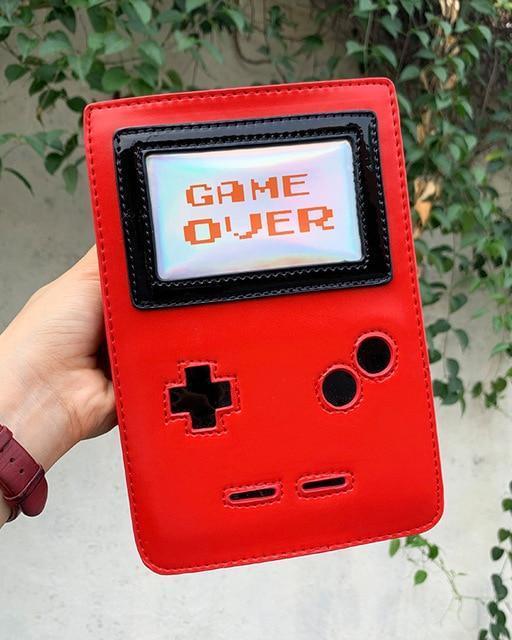 “Game Over” Pixel Art Shoulder Bag