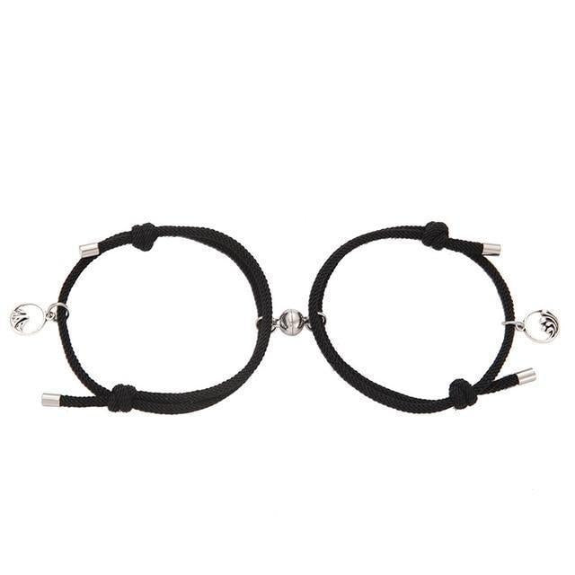 Pulseras de atracción magnética para parejas