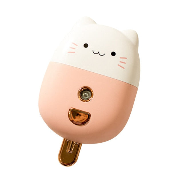 Humidificador con forma de cara de gato