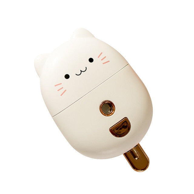 Humidificador con forma de cara de gato