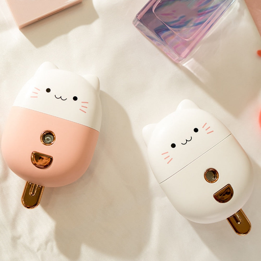 Humidificador con forma de cara de gato