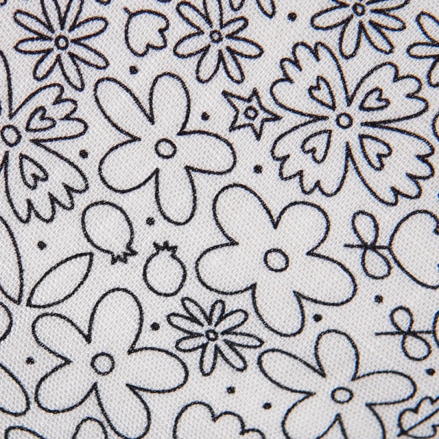 Bloom into Creativity with the Rad FLORAL Coloring Tie—Let Your Style Blossom