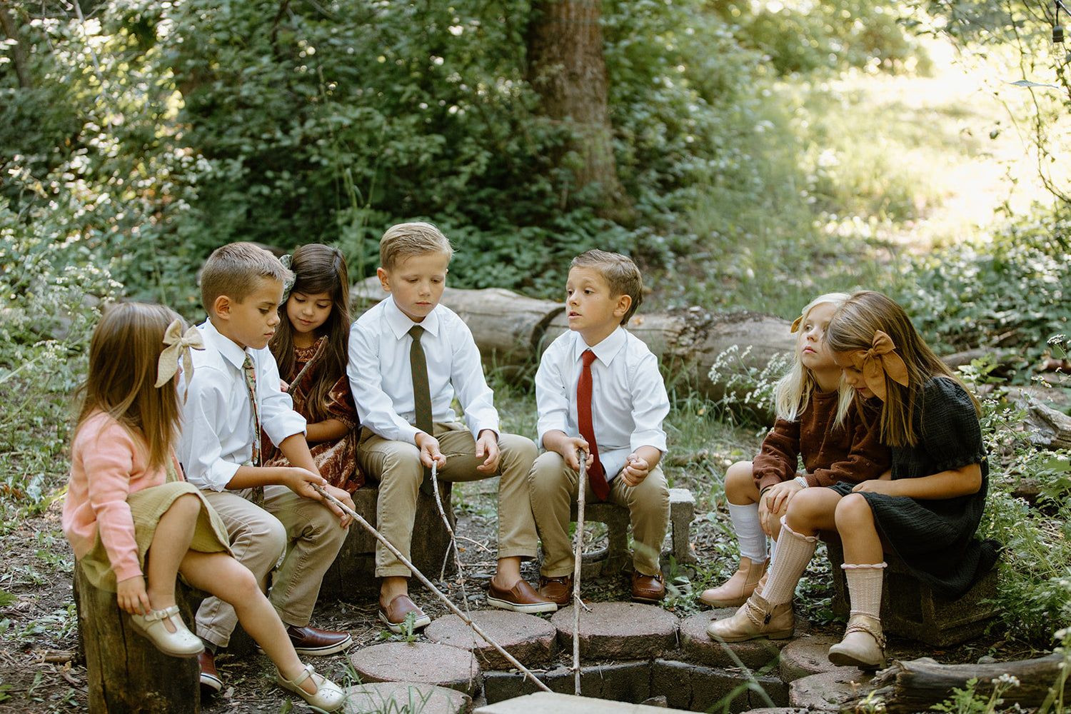 Tan Saddle - Boys Tie