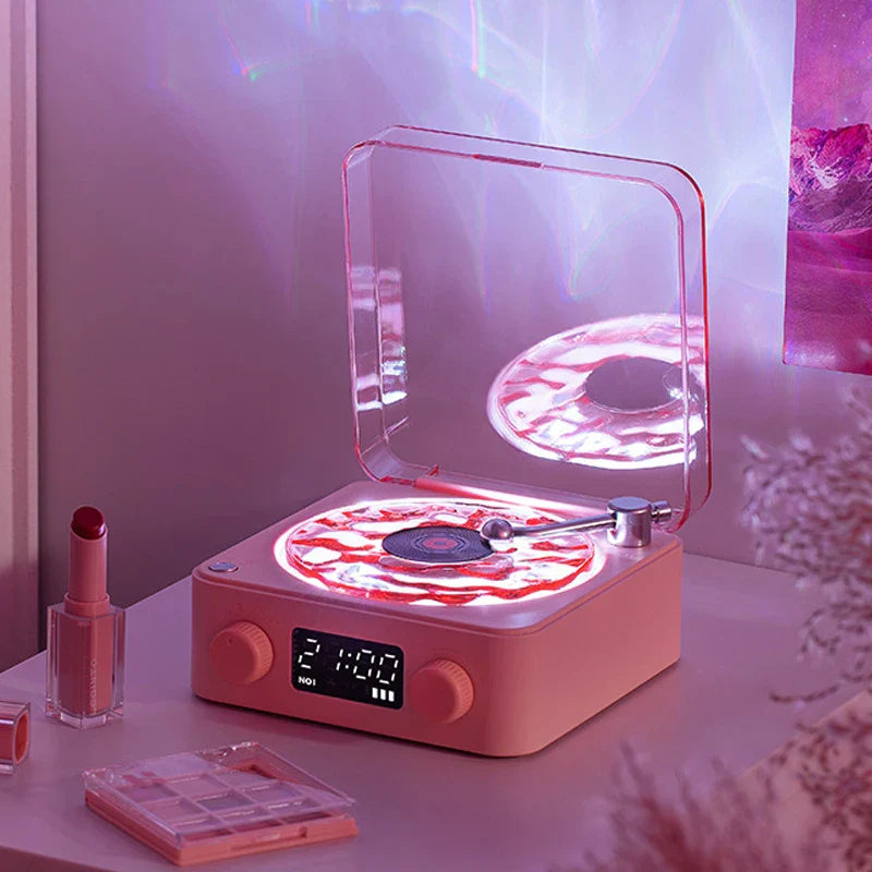 Altavoz Bluetooth con forma de tocadiscos