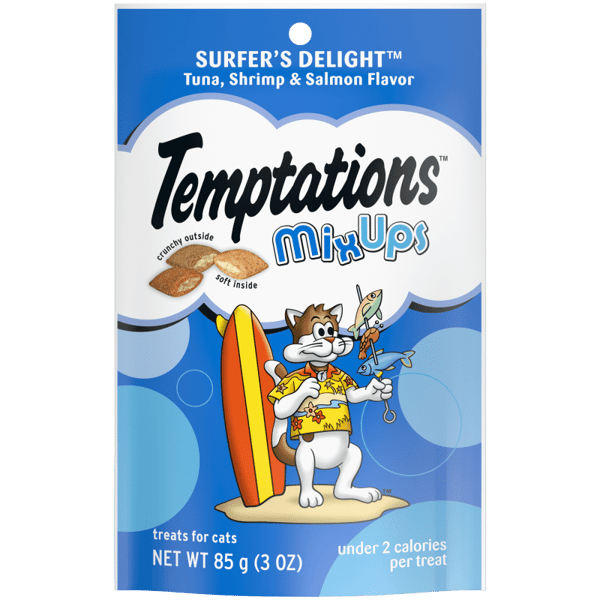 Golosinas para gatos Temptations Mixups Surfers Delight