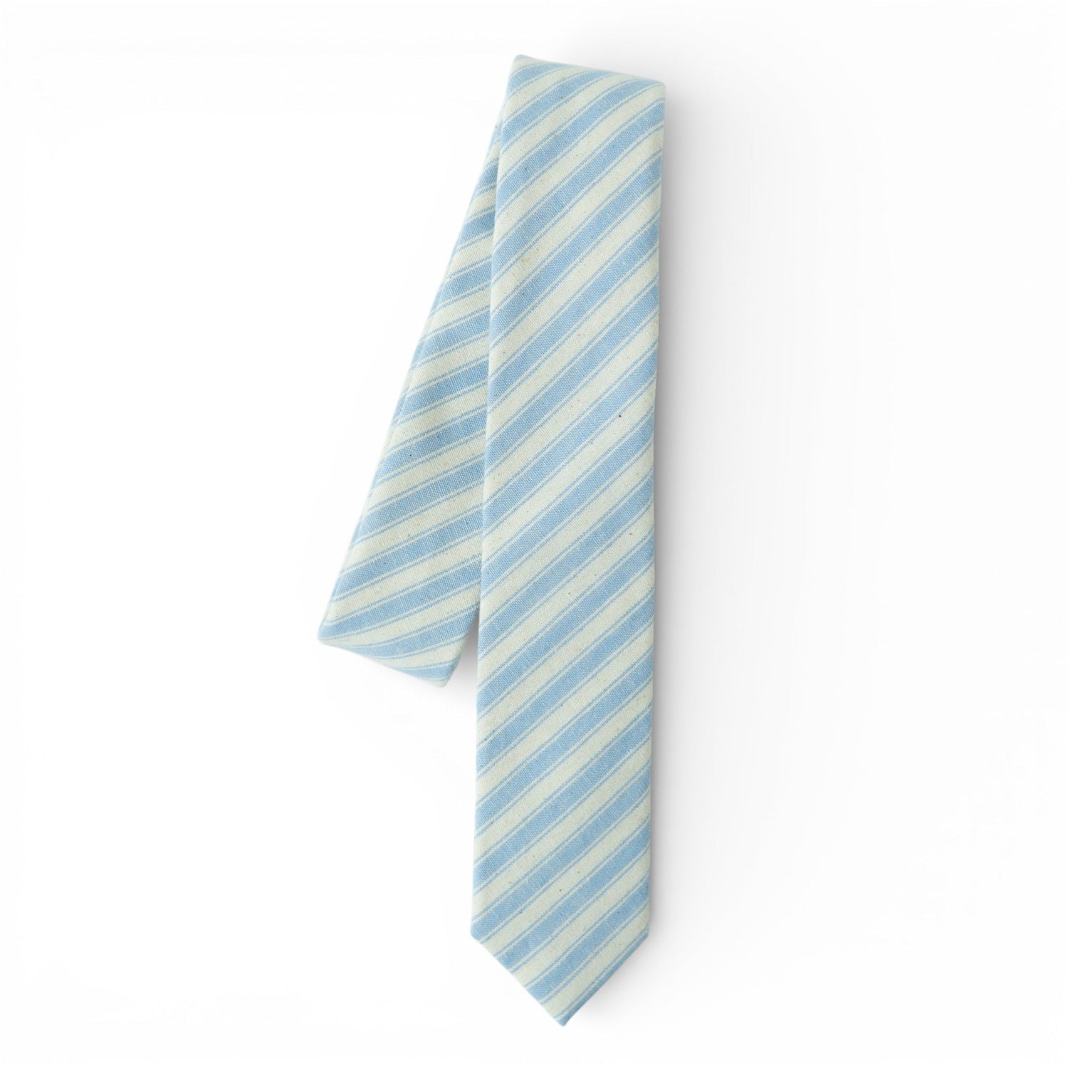 Robin Egg Stripe - Youth Tie