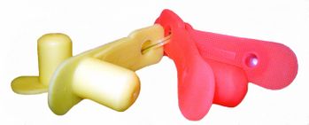 Don Pedro SpurGloves – Manguitos de goma de una pieza (Botadores) – Paquete de 4