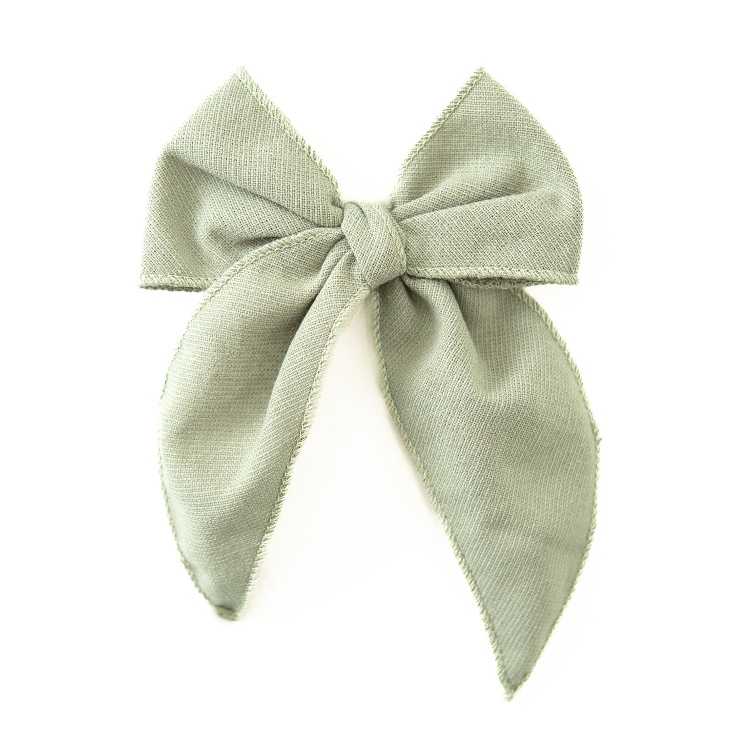 Capture Hearts with the Sage Darling Velvet Hair Bow – Effortless Elegance