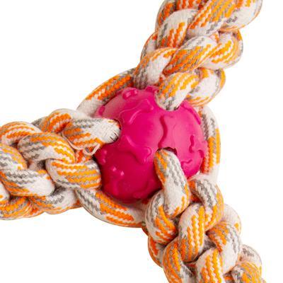 Snugarooz Fling 'N Fun – Pelota interactiva de cuerda y TPR (11.5")