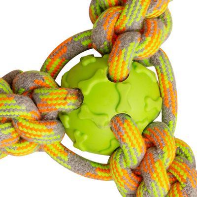 Mini Juguete para Perros Soga y Pelota Fling ‘N Fun