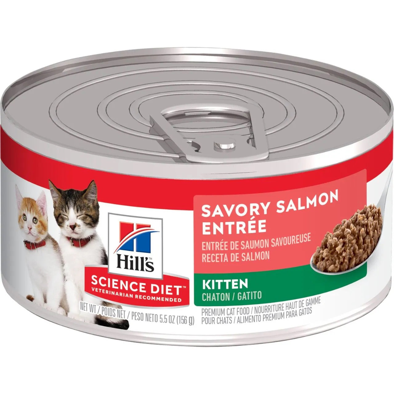 Hill's Science Diet Kitten – Entrante de Salmón Sabroso (2.9 oz)