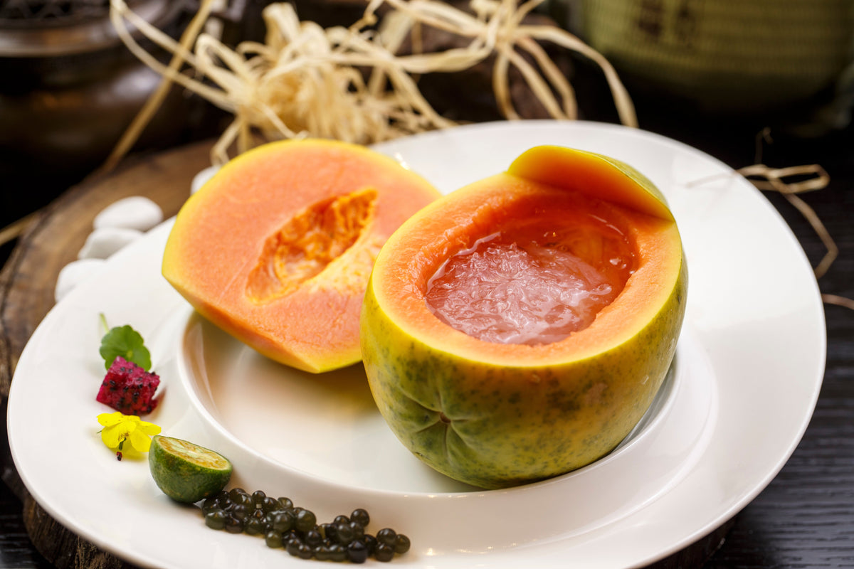 10 semillas de papaya waimanalo enana (árbol frutal hawaiano Carica) para interiores