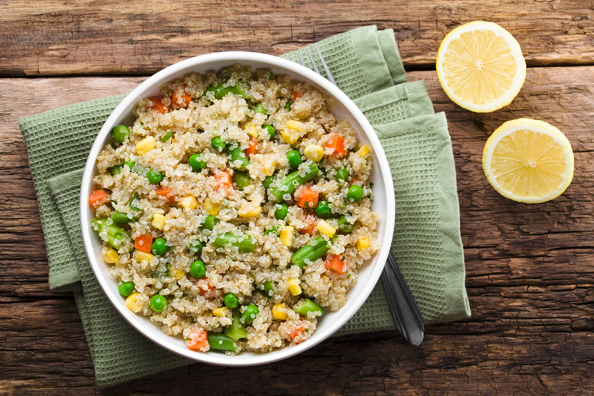 50 semillas orgánicas de quinoa con menta y vainilla, Chenopodium verde y blanco, superalimento