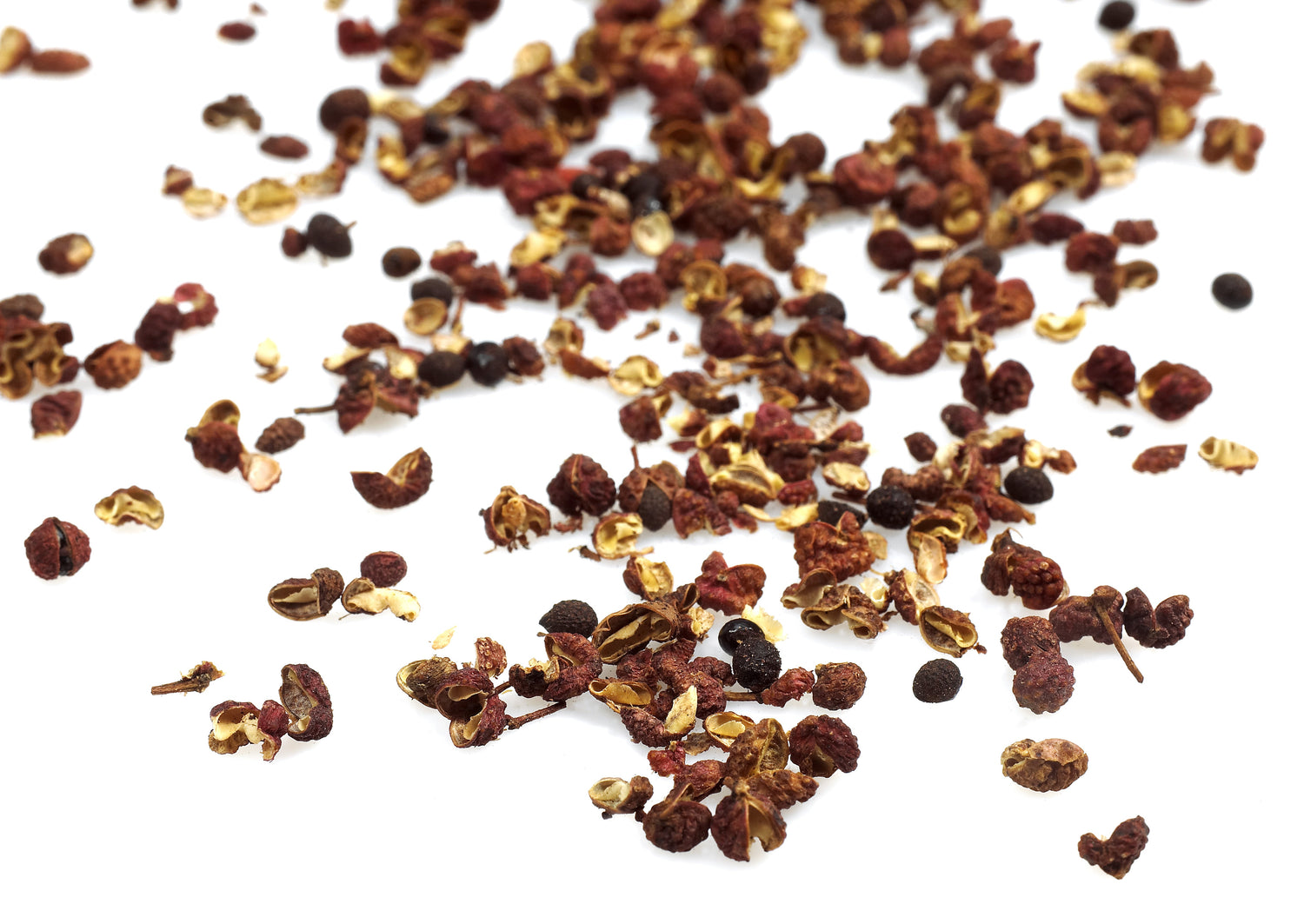 25 PIMIENTA DE SZECHUAN Pimienta de Sichuan Zanthoxylum Bungeanum Semillas de especias