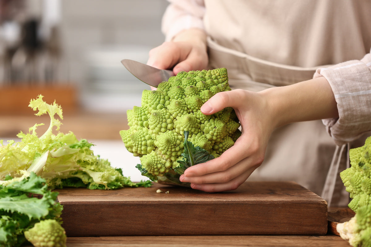 500 BRÓCOLI ROMANO Brócoli Coliflor Romana Brócoli Pirámide Brassica Oleracea Semillas de Hortalizas