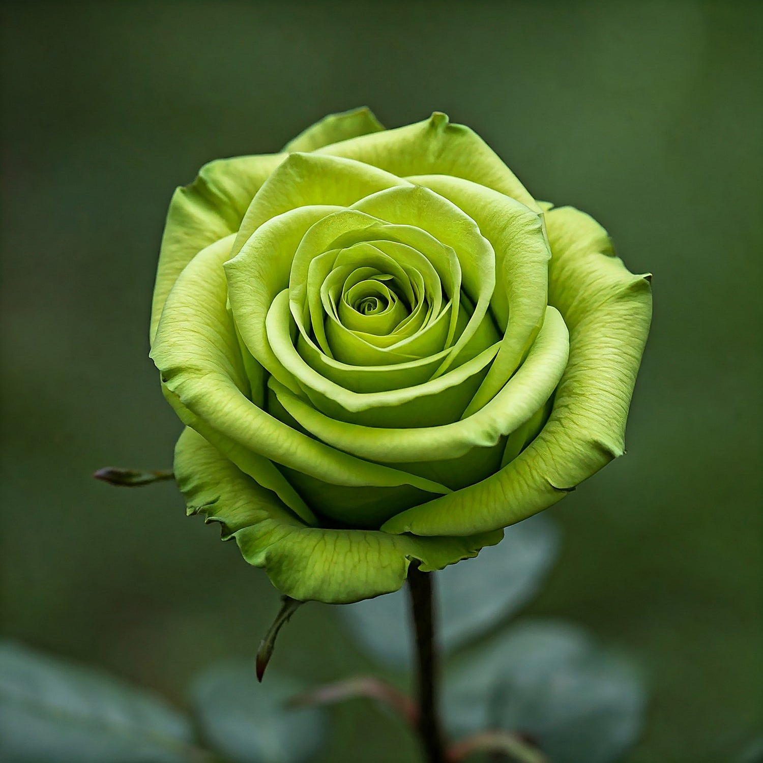 5 semillas de rosal perenne (rosa verde)