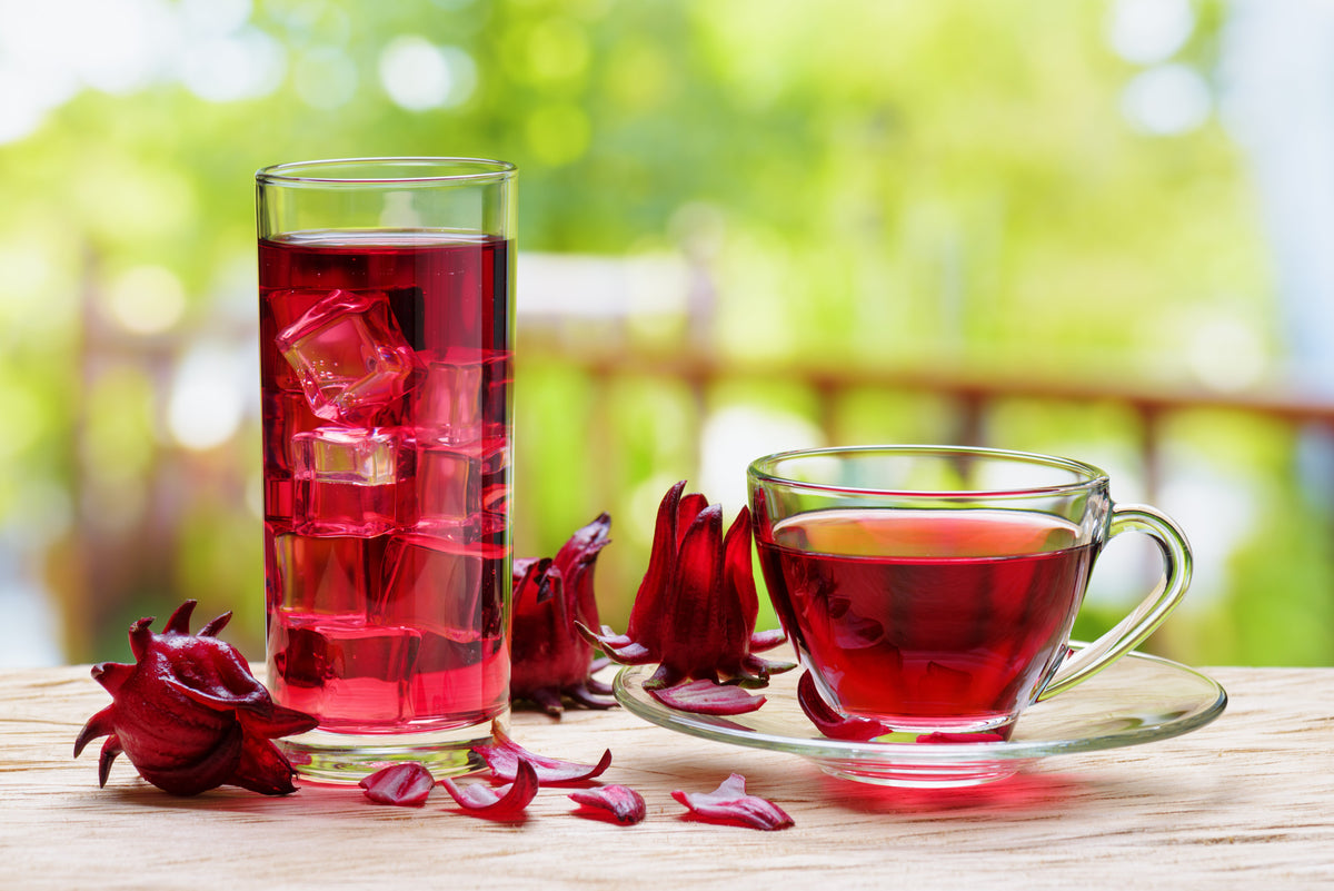50 semillas de flores blancas y rojas de ROSELLE HIBISCUS Sabdariffa Rosella Fruit