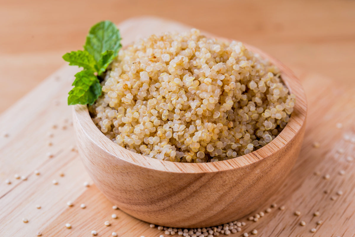 50 semillas orgánicas de quinoa con menta y vainilla, Chenopodium verde y blanco, superalimento