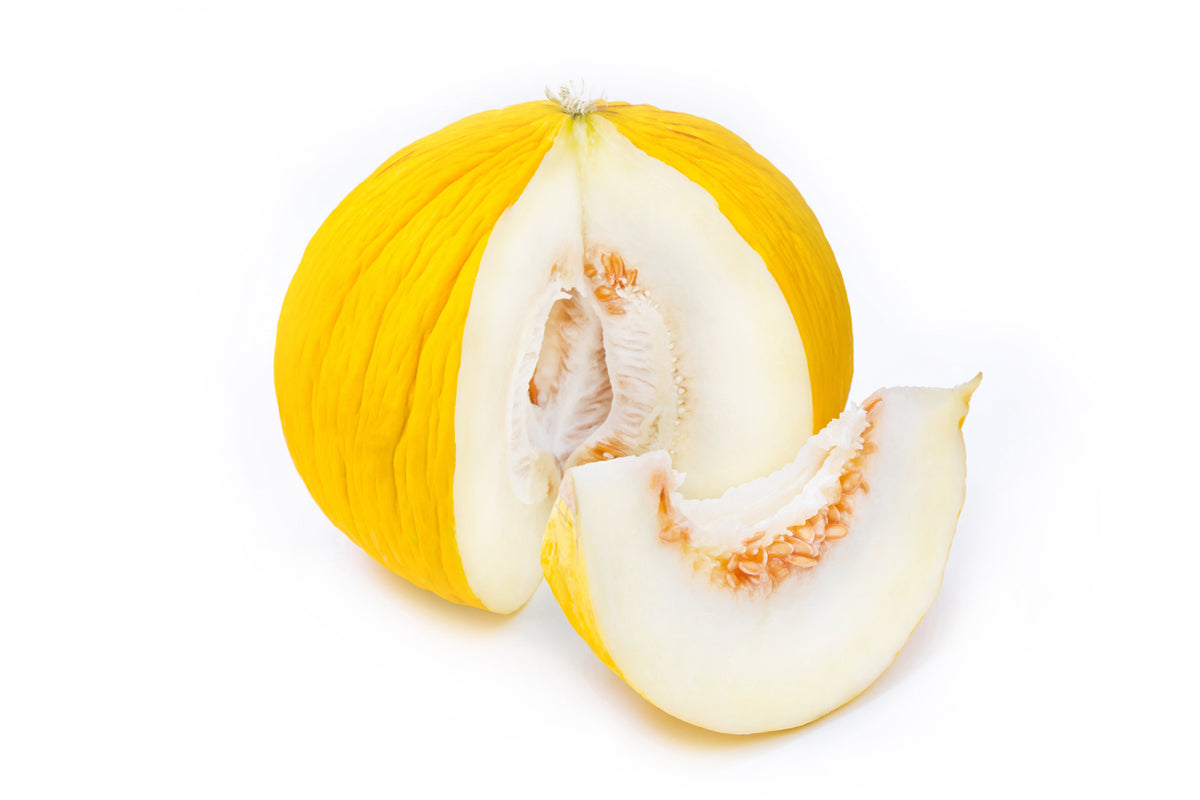 50 Golden Beauty CASABA MELON Semillas de fruta Cucumis Melo