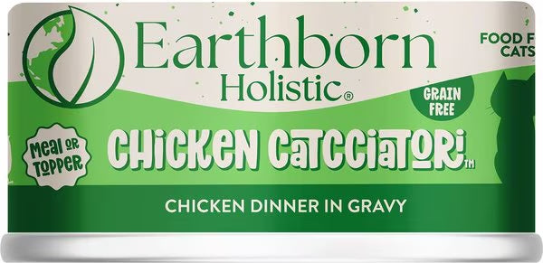 Comida húmeda para gatos Earthborn Grain Free All Life Stages Chicken Catcciatori