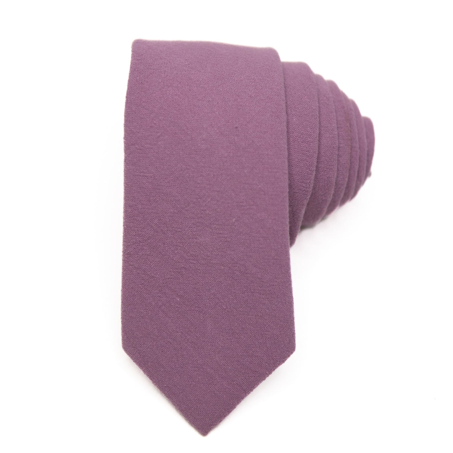 Command Attention with the Thistle Men’s Tie – Refined Lavender Elegance