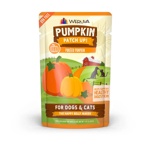 Weruva Pumpkin Patch Up! – Suplemento de calabaza en puré (1.05oz)