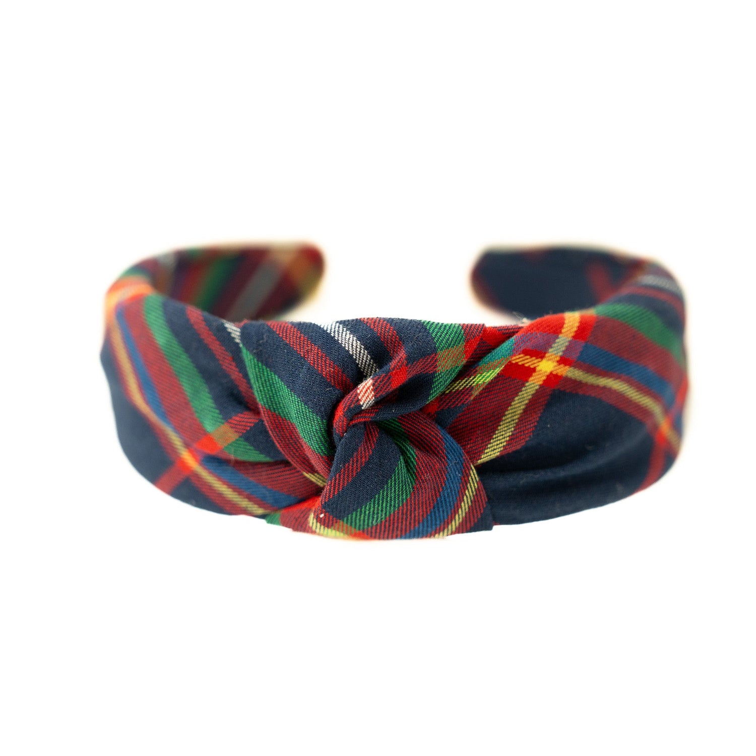 Whistler Plaid Knotted Headband