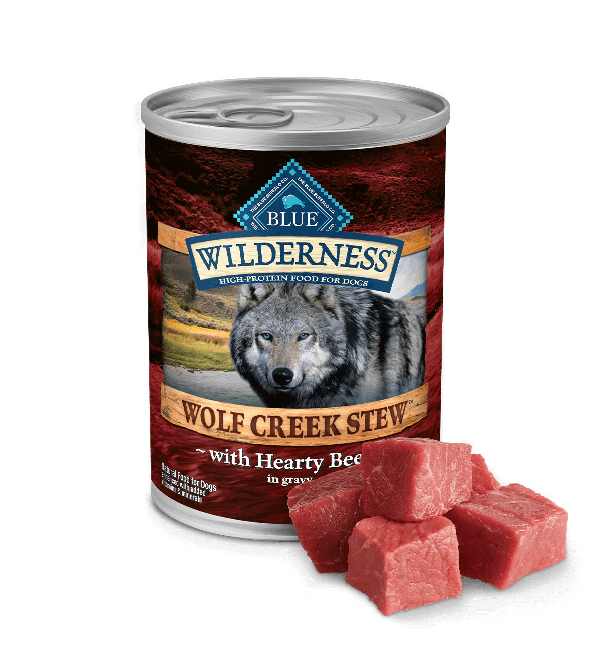 Blue Buffalo Wilderness Wolf Creek Stew – Hearty Beef (12.5oz)