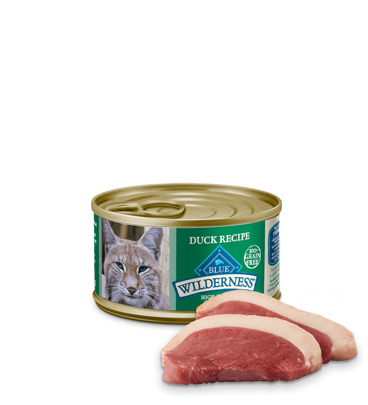 Blue Buffalo Wilderness – Entremés de pato para adultos (85 g)