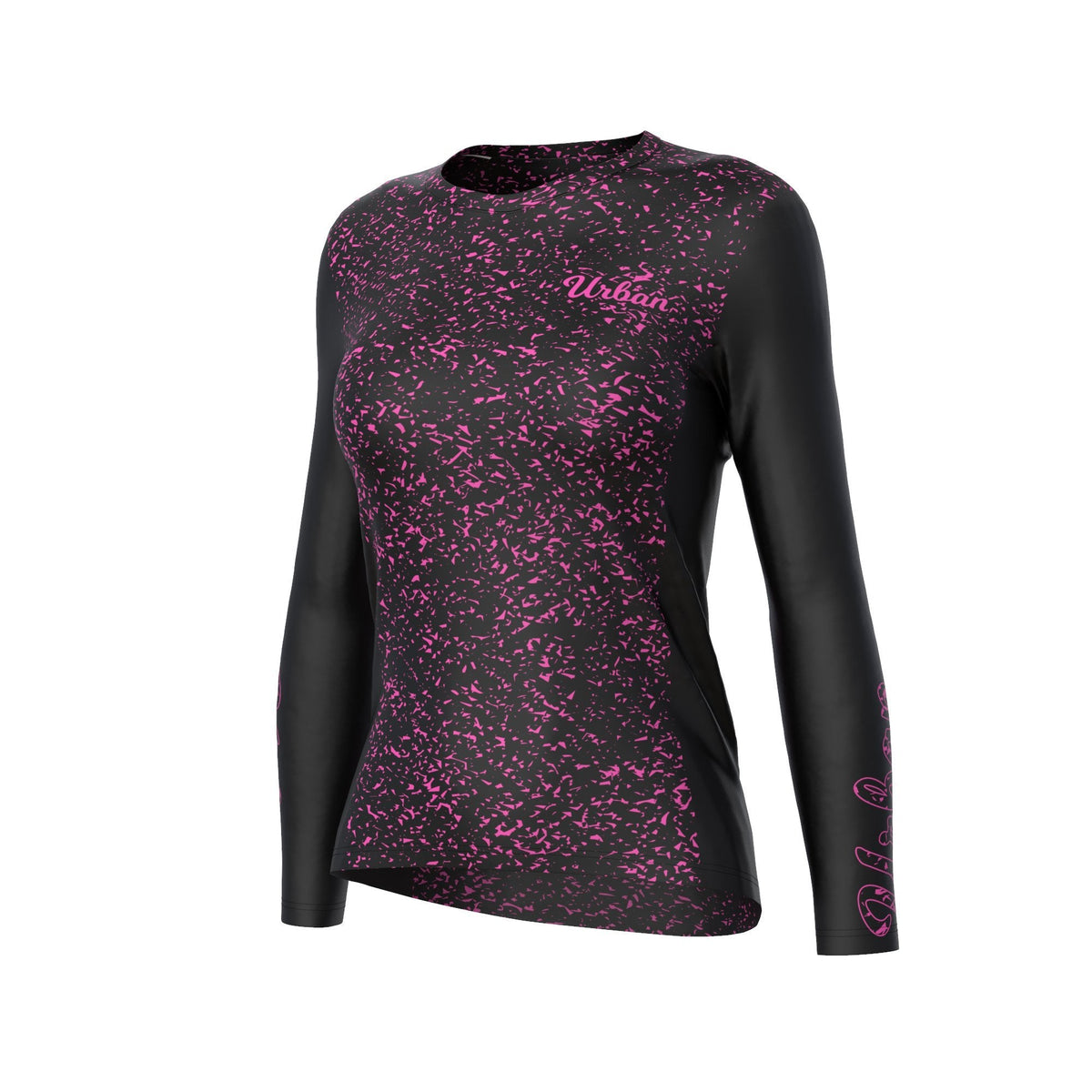 Maillot de ciclismo de montaña MTB de manga larga para mujer