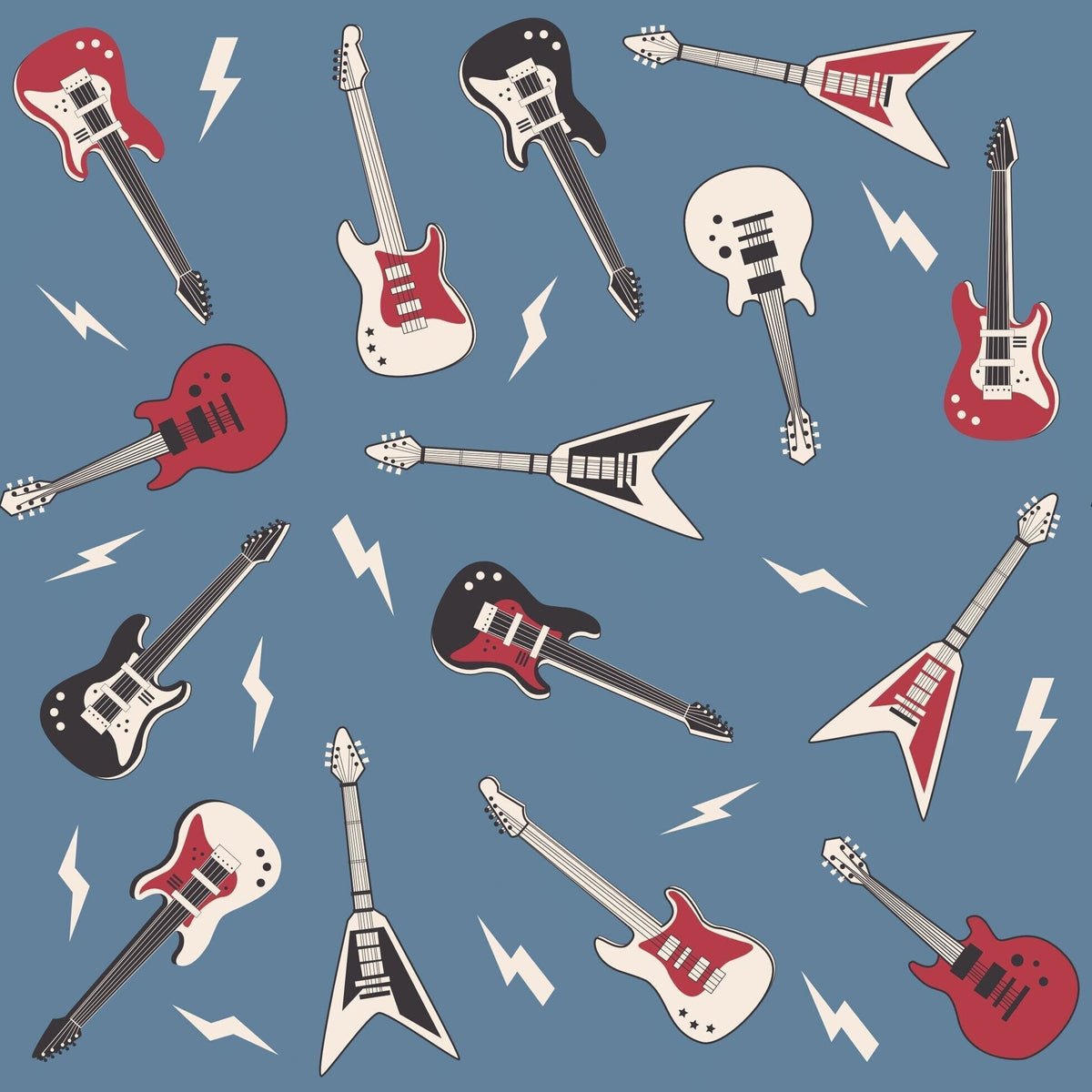 Guitarras eléctricas Rockstar Zipper Footie